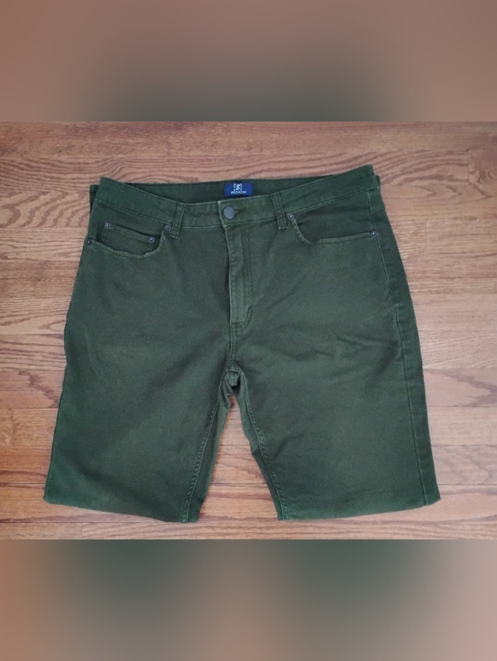 George Men's Olive Green Pants